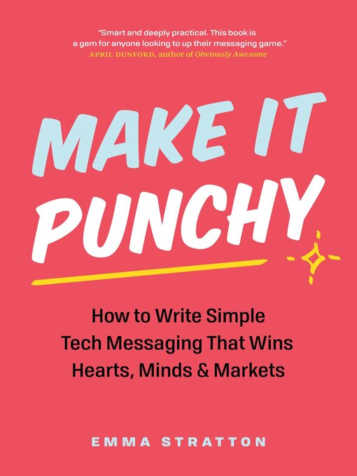 Title details for Make It Punchy by Emma Stratton - Available